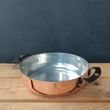 Copper 7" (18cm) spun chef's prospector pan