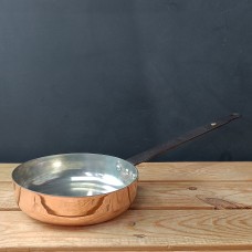 Copper 7" (18cm) spun chef's pan