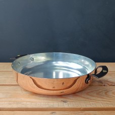 Copper 9" (23cm) spun chef's prospector pan