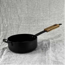 7" (18cm) Spun Iron Sauteuse with front handle