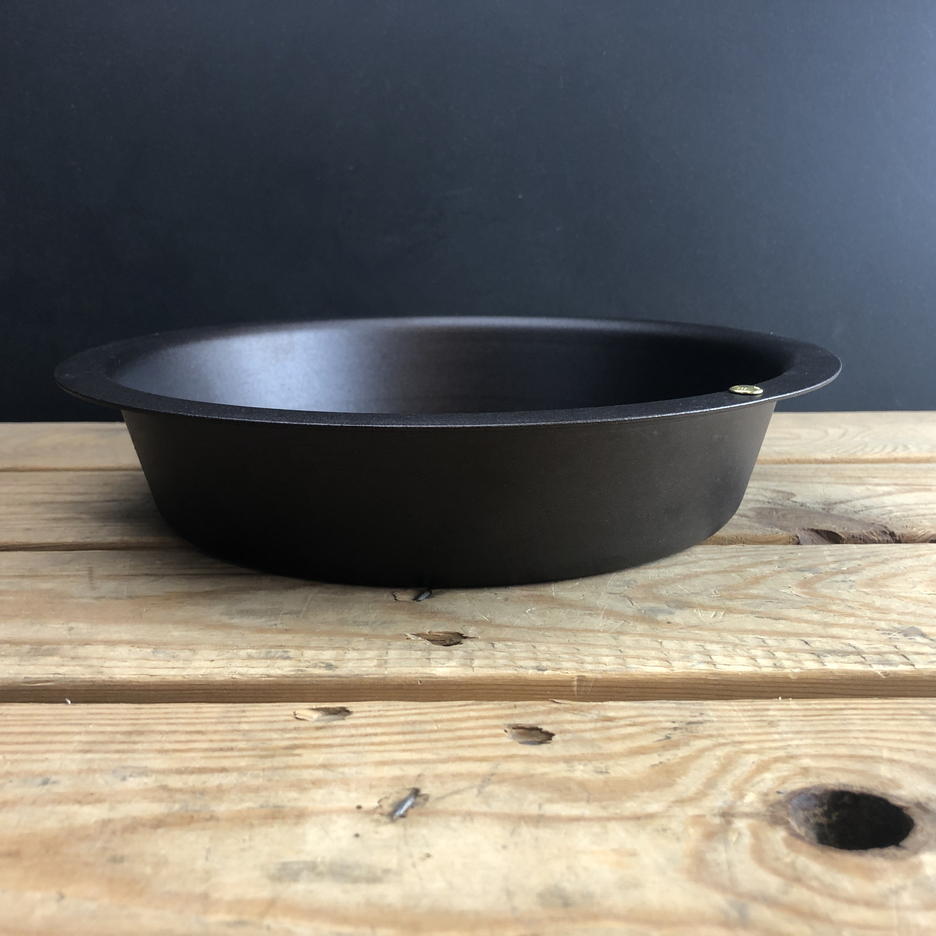 Netherton 12 Spun Iron Pie Pan