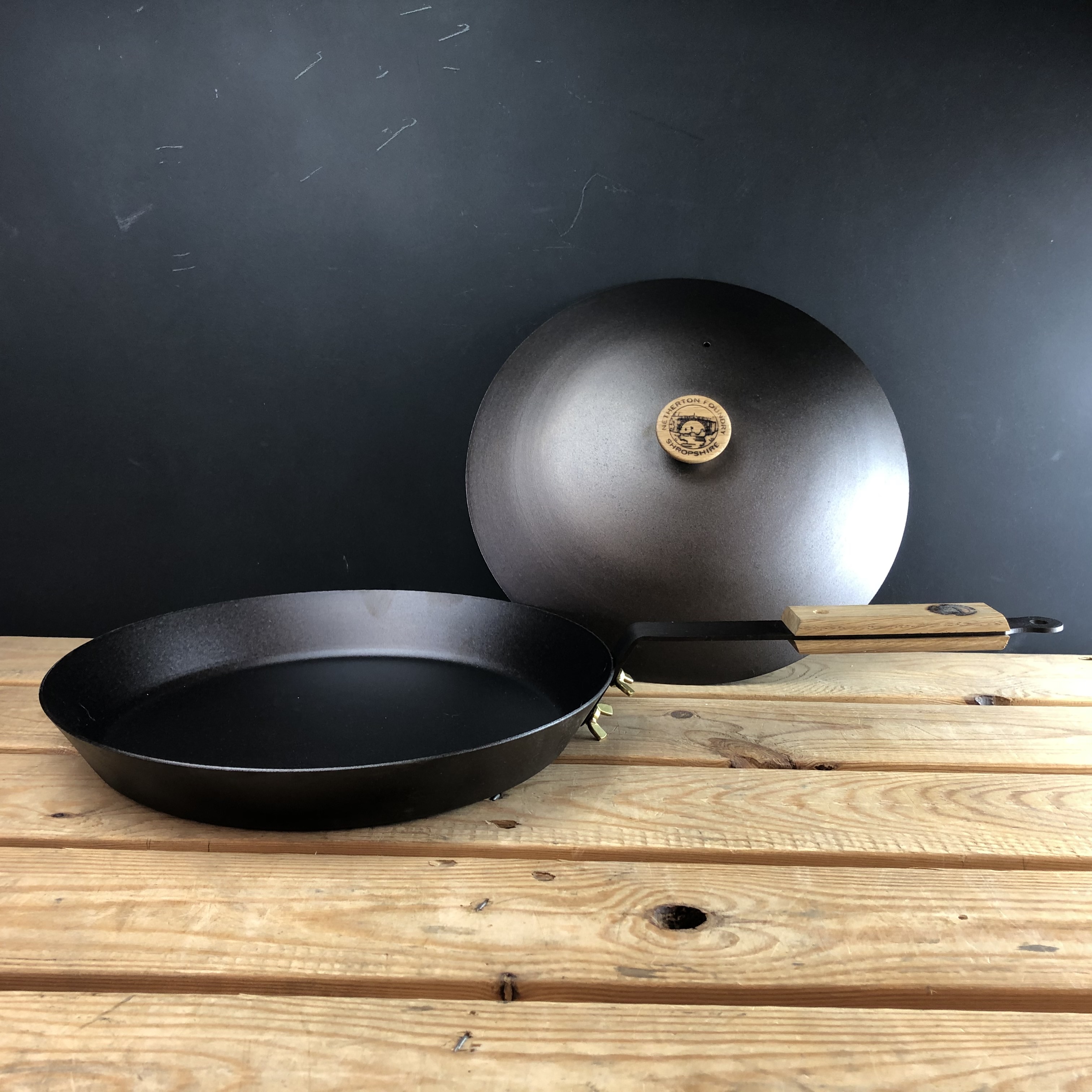 Shropshire 12 Inch Spun Iron Cookware