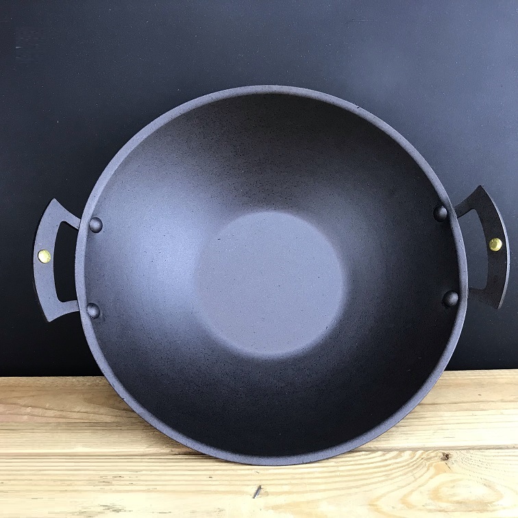 11 (28cm) Spun iron small wok