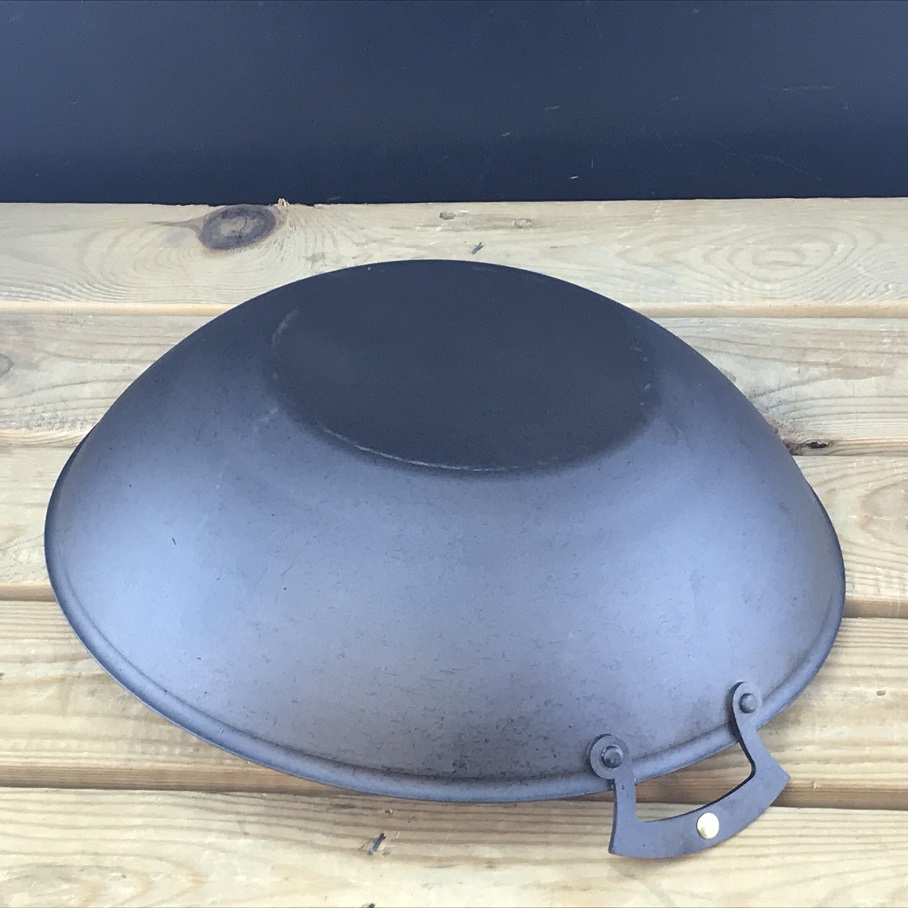 Netherton Foundry - Spun Iron - 11 Wok - Flat Bottom – Strata